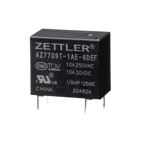 Zettler Electronics AZ7709T-1AE-6DEF snažni relej 6 V/DC 10 A 1 St. Cijene