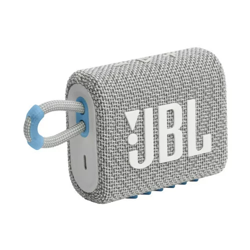 Jbl GO 3 ECO Bluetooth prenosni zvočnik, bel