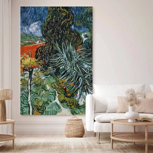  XXL slika - Vincent Van Gogh &amp;ndash; The Garden of Dr. Gachet in Auvers 133x200 Slike