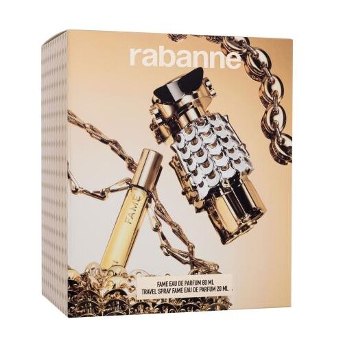 Paco Rabanne Fame Set parfemska voda 80 ml + parfemska voda 20 ml za žene Slike