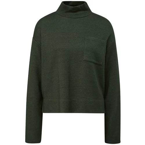 s.Oliver Sweater majica tamno zelena