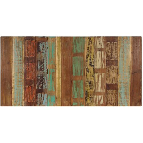  Blagovaonski stol od masivnog obnovljenog drva 180 x 90 x 76 cm Slike