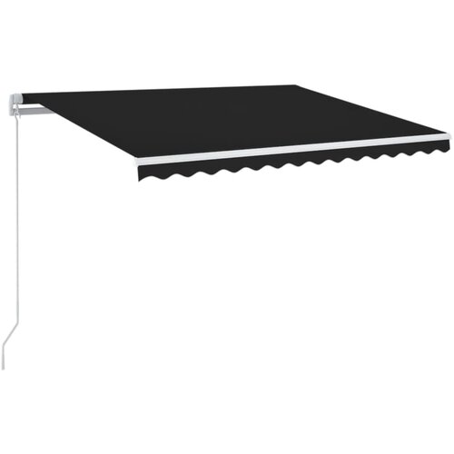 Maison Chic Ročno zložljiva tenda - Senčniki LED 350x250 cm antracitna, (22042328) Cene