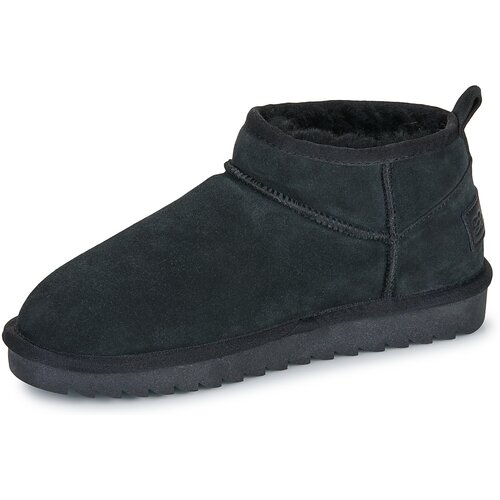Colors of California Pol&amp;scaron;kornji SHORT SHEEPSKIN BOOT Črna Slike