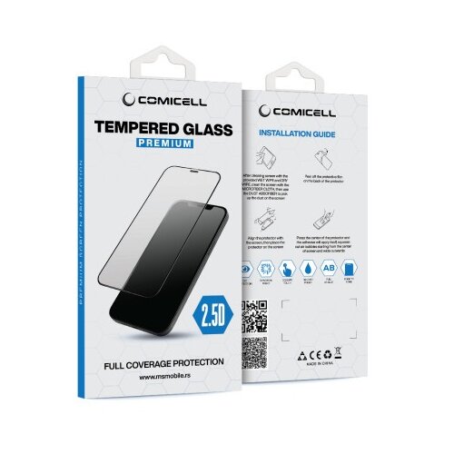  folija za zaštitu ekrana glass 2.5d za xiaomi redmi 12c crna ( FL10501 ) Cene