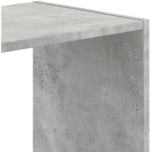  Regal za knjige boja betona 68,5x32x75 cm konstruirano drvo Slike