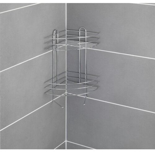 Wenko 15498100 - Ugaoni regal EXCLUSIVE 23x30,5 cm, sjajni hrom Slike