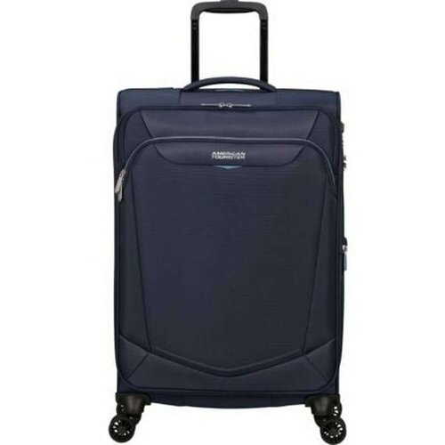  Kovčeg American Tourister SummerRide Spinner Plava 76 L 69 x 43 x 29 cm Slike