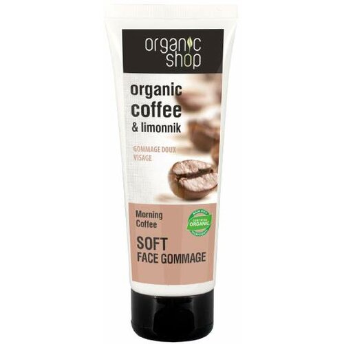 Organic Shop soft face gommage morning coffee 75 ml Cene