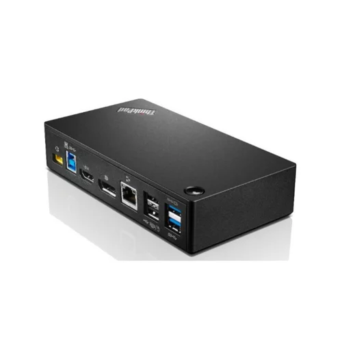 Lenovo Obnovljeno - znaki rabe - Priklopna postaja RNW ThinkPad USB 3.0 Ultra Dock 40A8 45W, 4x USB 3.0, 2x USB2,HDMI, DP, LAN, priložen 45W napajalnik, (21204156)