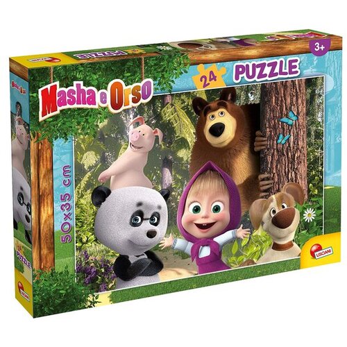 Lisciani Slagalica Disney Ma&amp;scaron;a i Meda 86078 Slike