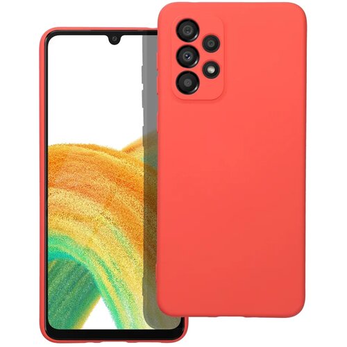  Gumijasti / gel etui Silicone Lite za Samsung Galaxy A33 5G - roza Slike