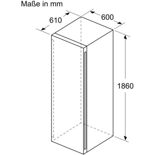 Bosch vinska vitrina KWK36ABGA Slike