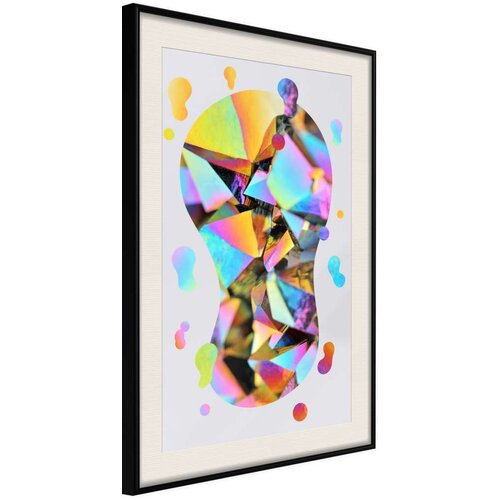  Poster - Abstract Light Bulb 20x30 Slike