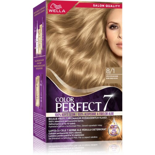 Wella Color Perfect Intense boja za kosu nijansa 8/1 Light Ash Blonde 1 kom Slike
