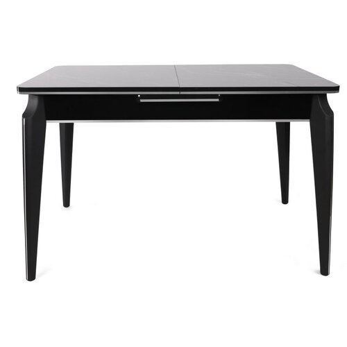 Woody Fashion Trpezarijski sto Stari 120x75x79cm Crno-srebrni Cene