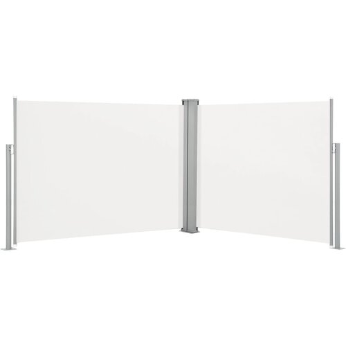 vidaXL Uvlačiva bočna tenda krem 140 x 1000 cm Cijene