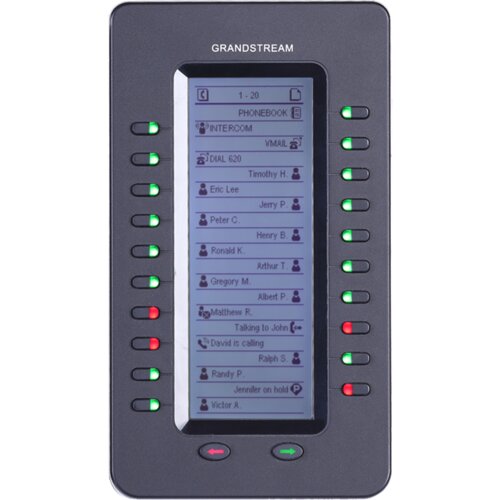 Grandstream Networks GXP2200EXT IP add-on module Black 20 buttons Cene