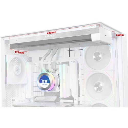 Lian Li GA II Hydroshift II LCD-C 360N Processor All-in-one liquid cooler White Cijene