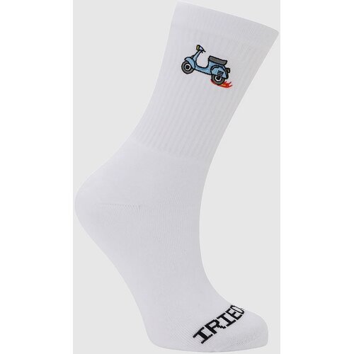 Iriedaily Fast Scooter Socks white Cene