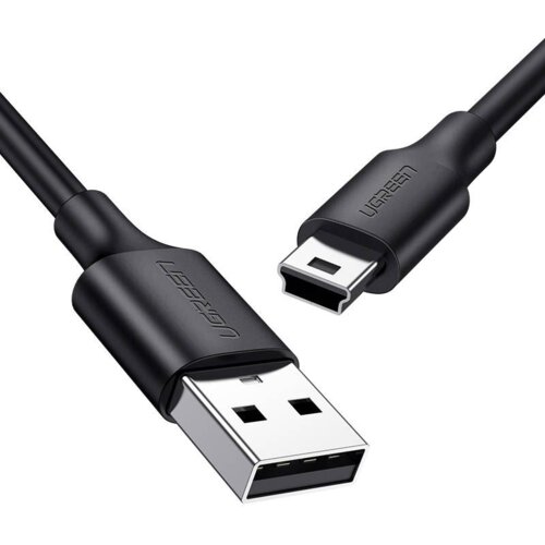 Ugreen 10386 USB kabel USB 2.0 3 m Mini-USB B USB A 0,48 Gbit/s Crno Slike