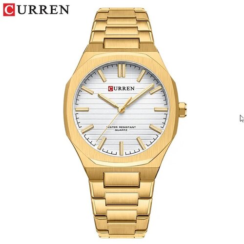 Curren mu&scaron;ki sat 8456 GOLD WHITE Cene
