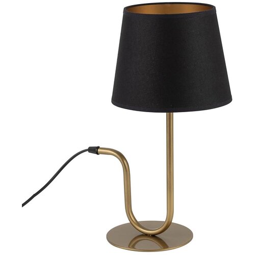  Stona lampa VOLUTTO 1xE27/60W/230V crna/bakrena Cene