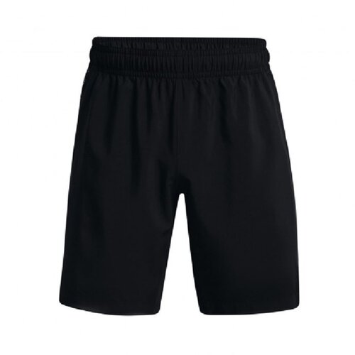 Under Armour Hlačice Woven Graphic Black Slike