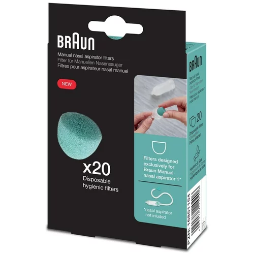 Braun nadomestni del za pripomočke filtri za ročni nosni aspirator 20/1
