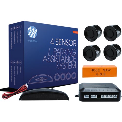 Mtech parking senzor ZADNJI,4KOM,DISPLEJ/ZVUČNI signal,crna boja (12V,21.5mm,OPCIJA farbanja) CP4BAPT Cene