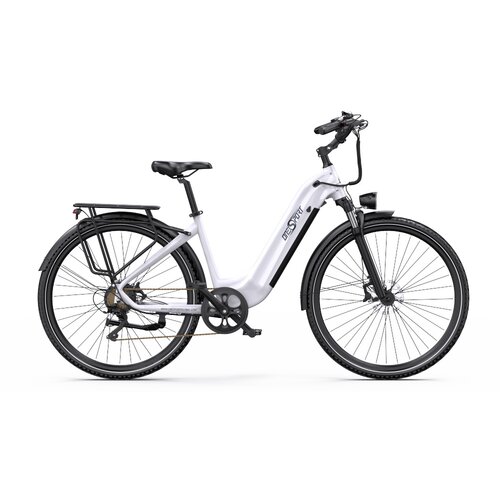 Onesport mestno električno kolo OT05Pro, 27,5", motor 36V 250W s senzorjem navora, baterija 22,5Ah, bela, (22133762) Cene
