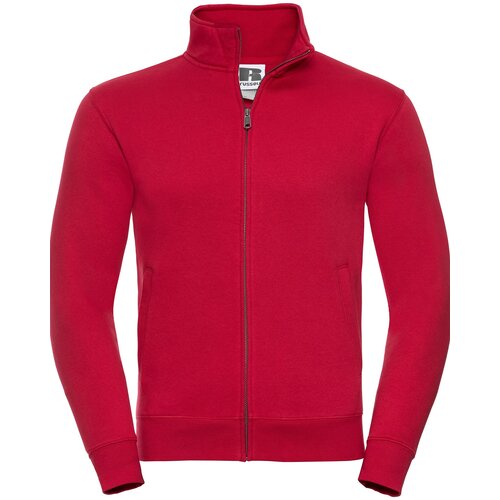 RUSSELL Men's Zip Up Sweatshirt - Authentic R267M 80% Plain Ring-Spun Cotton 20% Polyester (Three-Layer Fabric) 280g Slike