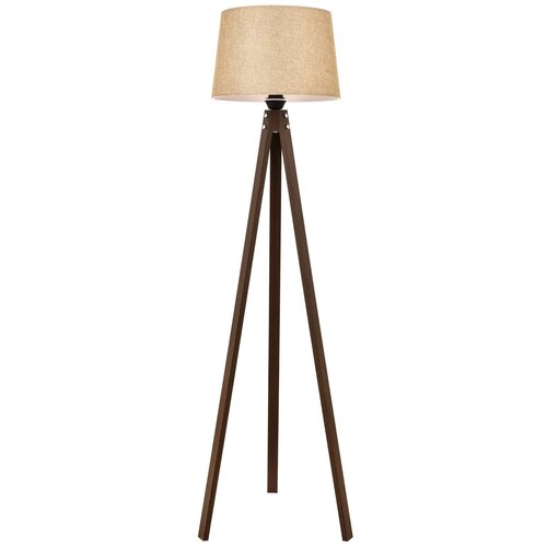 Opviq LM-65214-1E walnutcream floor lamp Slike