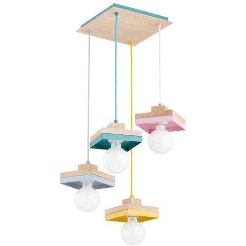  Luster na kablu MIKO 3xE27/15W/230V višebojni Cene