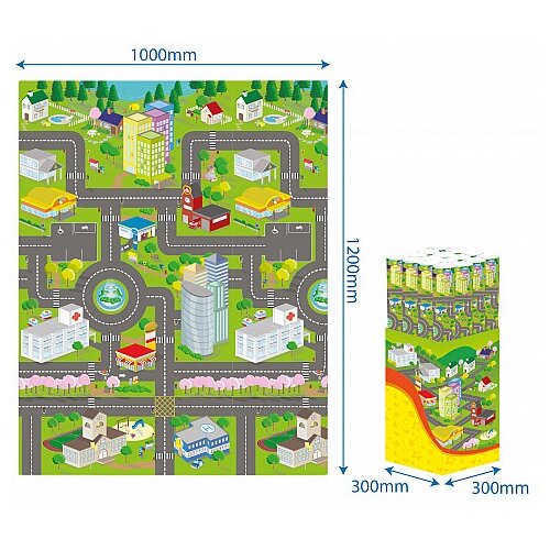 Sunta mapa grada podloga 100x120mm Cene