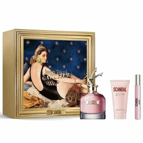 Jean Paul Gaultier scandal parfemski set ( edp 80ml + bl 75ml + edp 10ml ) Slike