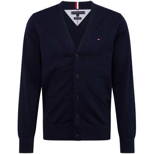Tommy Hilfiger Pletena jopa mornarska Cene