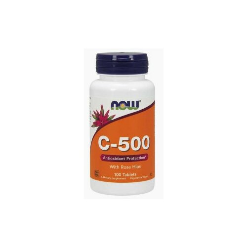 NOW - Vitamin C 500 - 100 tableta Slike