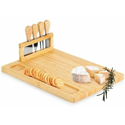 Vilde 139753 - daska za sir od bambusa 38,5x28x15x1,6cm &amp;quot; Slike