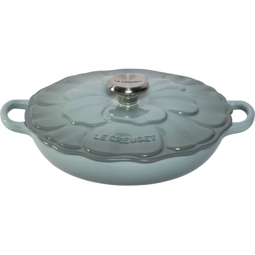 Le Creuset Gourmet-Profitopf Blume 26 cm sea salt Slike
