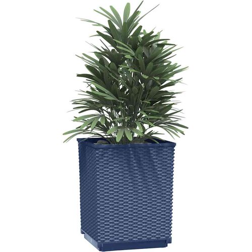  Sadilice 2 kom plava siva 30 x 30 x 37 cm od polipropilena Slike