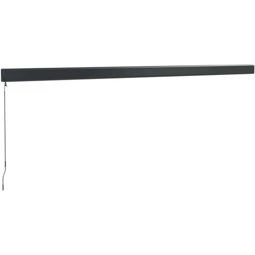  Tenda na uvlačenje žuto-bijela 5 x 3 m od tkanine i aluminija Slike