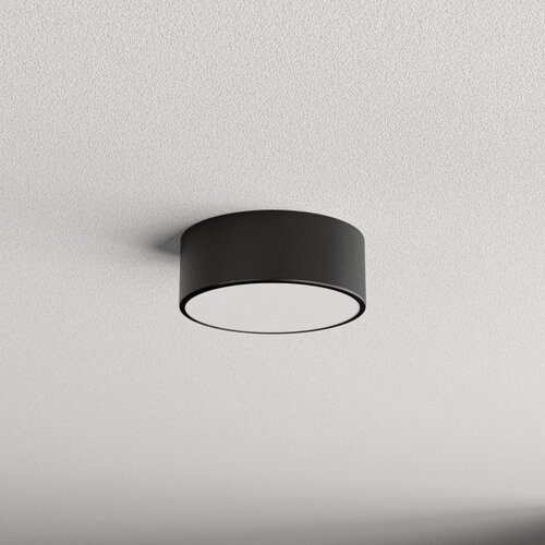  plafonsko svetlo sa senzorom cleo 1xE27/40W/230V, prečnika 20 cm, crno Slike