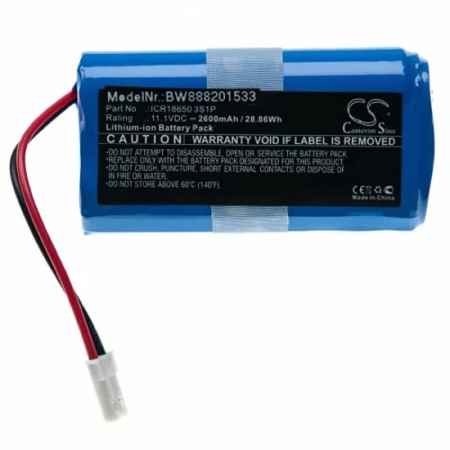 VHBW baterija za ecovacs CEN250 / V700, 2600 mah