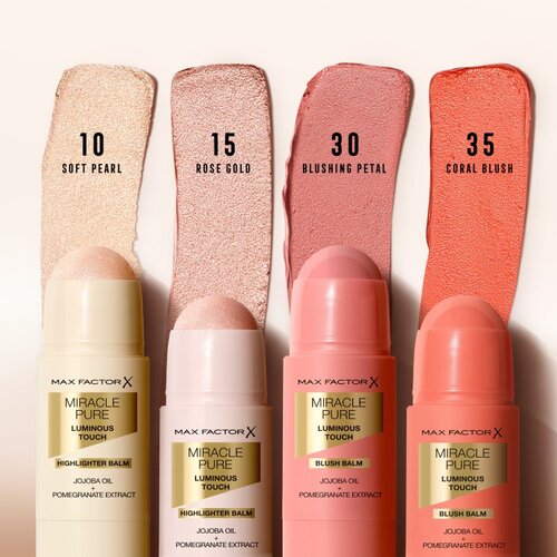Max Factor Miracle Pure Luminous Touch kremasti osvetljevalec odtenek 10 Soft Pearl 6 g Slike