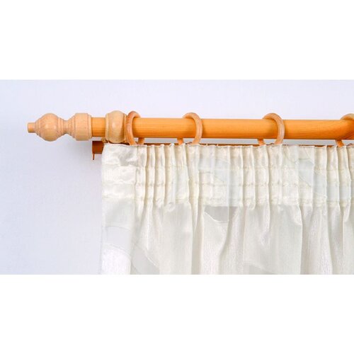  Karniša za zavjesu sa svim elementima (Duljina: 140 cm, Smeđa) Cijene