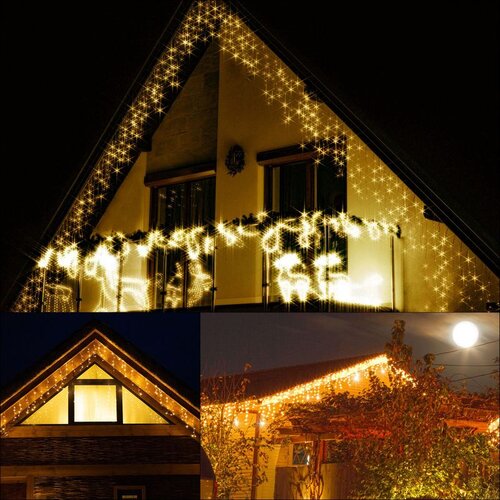 Springos žaruljice zavjesa, 300 LED Slike