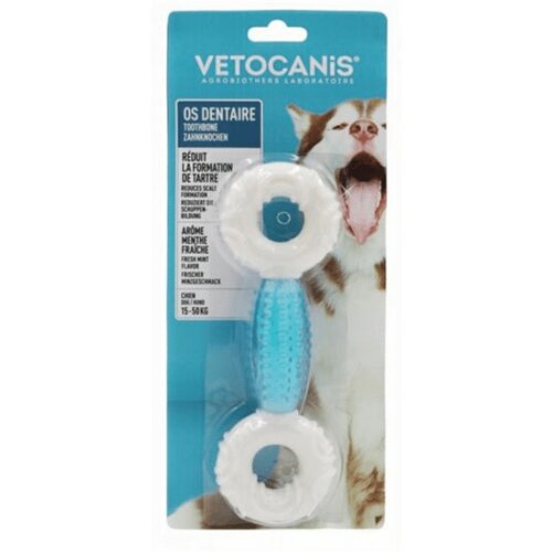 Vetocanis dentalna igračka za otklanjanje zubnog kamenca za srednje i velike pse Slike