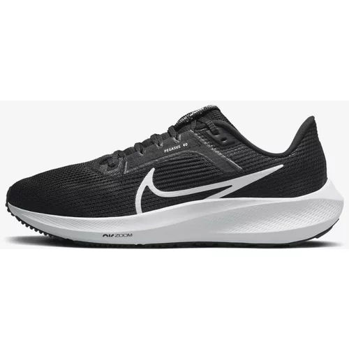 Nike Čevlji Air Zoom Pegasus 40 DV3854 001 Black/White/Iron Grey