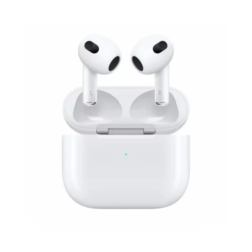 Apple Slušalice AirPods 3. generacija, s lightning kutijicom za punjenje, TWS, bijele  (mpny3zm/a)